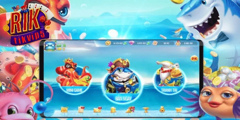 Kinh nghiệm chơi bắn cá phát lộc tại Rikvip