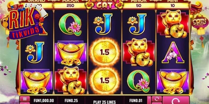 Cách chơi Neko may mắn cực kì đơn giản